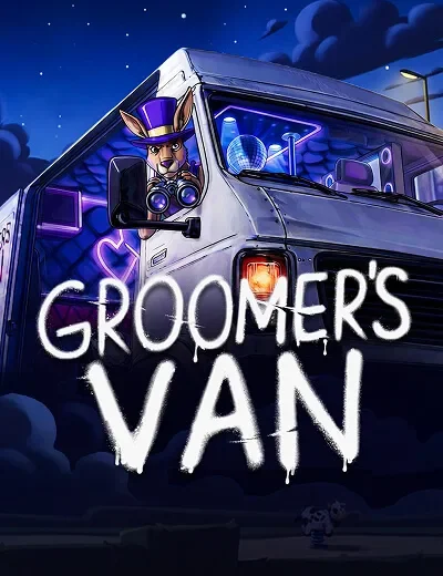 Groomer's Van, provably fair Duel Original game tile, 100% RTP at Duel Casino